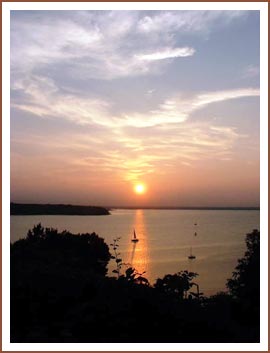 Sunset at Veteran's Memorial Park